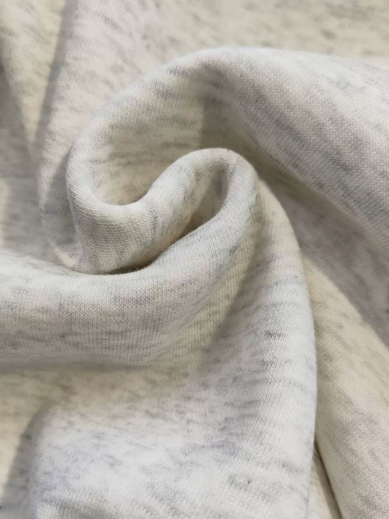 Sweat à Capuche Gris Clair avec Motif Chat Noir