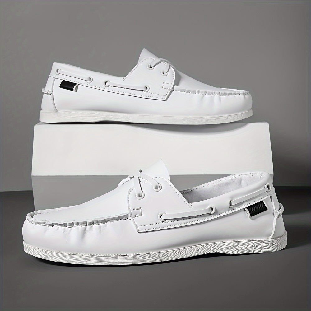 Mocassins bateau homme style décontracté urbain pour loisirs et sorties