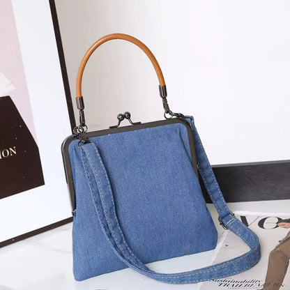 Borsa a mano donna stile retrò moderno per uscite e lavoro