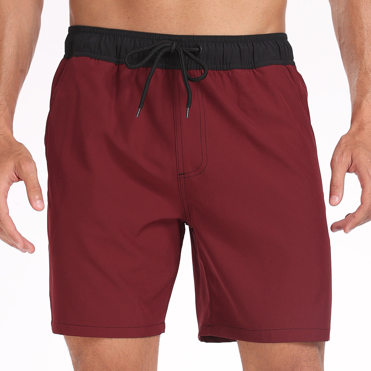 Costume da bagno uomo stile sportivo con tasca integrata – Ideale per spiaggia e attività estive