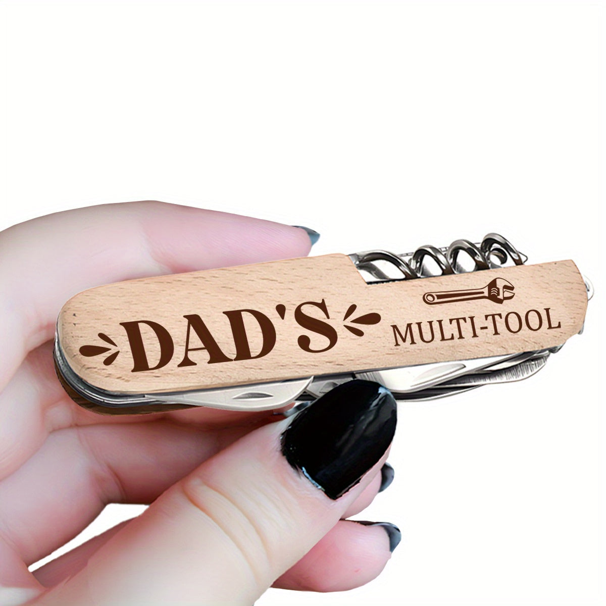 Klassiek Multifunctioneel Gereedschap voor Mannen - Ideaal Cadeau voor Papa