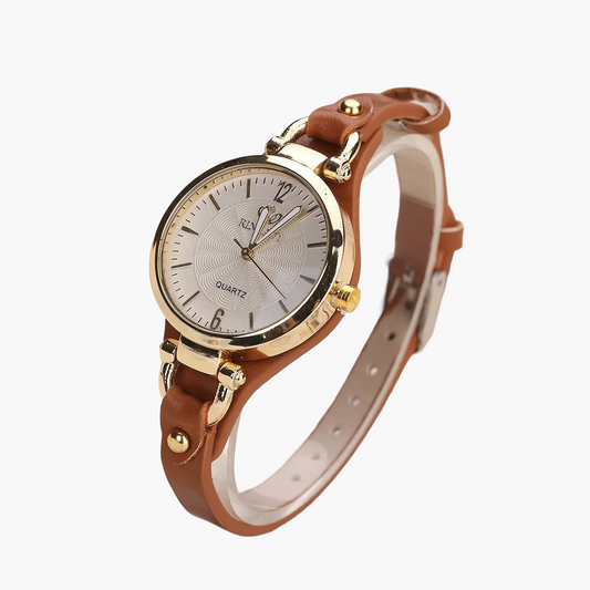 Montre élégante vintage pour femme style classique quotidien et soirée