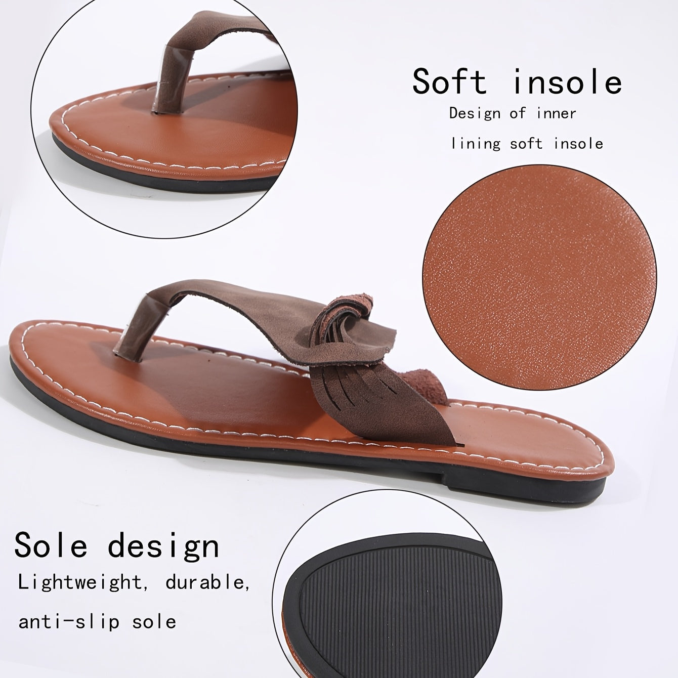 Women's Summer Sandals Bohemian Style Comfortable Chic Slip-On