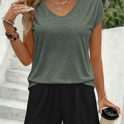 Mono corto casual para mujer estilo veraniego para ocio y uso diario