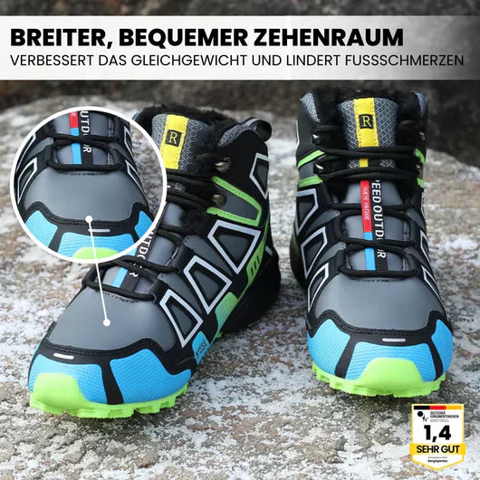 Bottes de randonnée orthopédiques homme style sport pour confort et soutien quotidien
