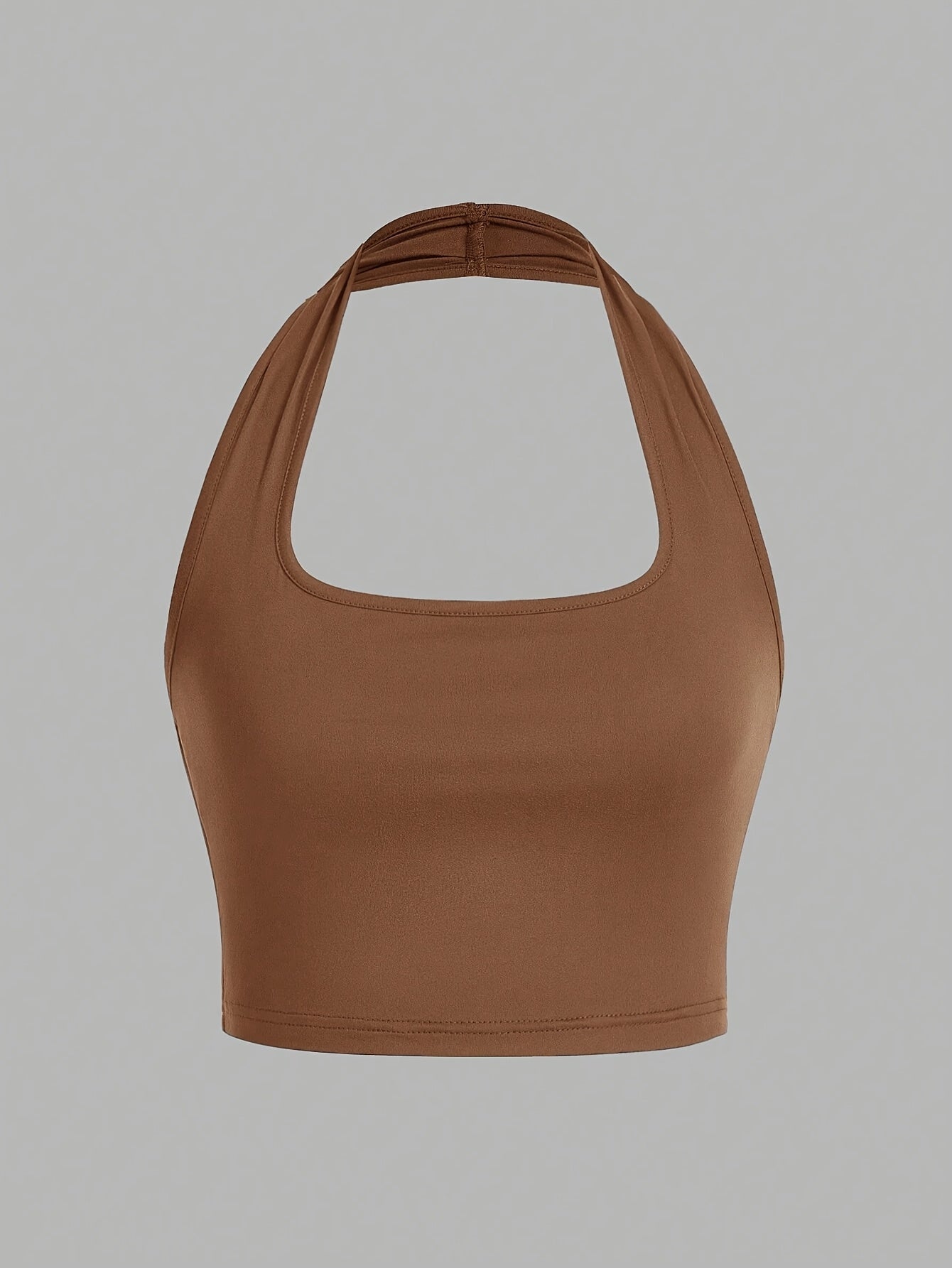 Dames top met open rug - Casual stijl met halternek voor de zomer
