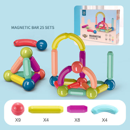 Juego de Construcción Magnético Educativo para Niños – Desarrollo de la Lógica y la Imaginación
