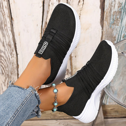 Zapatillas Slip-On Casual para Mujer Estilo Deportivo Urbano