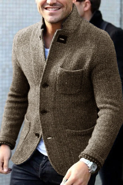 Cárdigan retro de punto para hombres

Source:
Cardigan rétro tricoté pour hommes