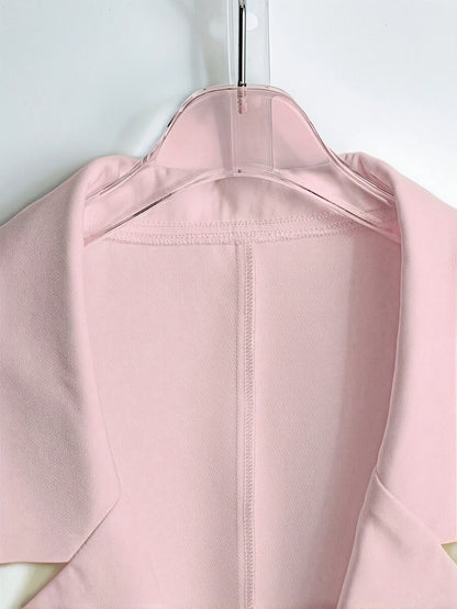 Gilet Blazer Femme Élégant Sans Manches Style Tailleur pour Printemps Été