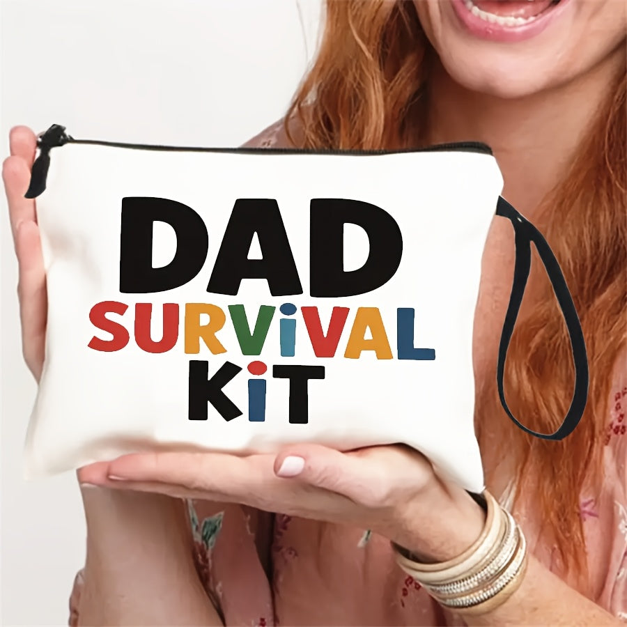 Papa Survival Kit – Praktisches und originelles Geschenketui für Männer, tägliche Organisation, humorvoller Stil