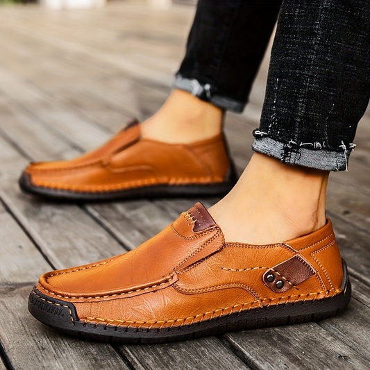 Mocassins décontractés homme style vintage pour usage quotidien