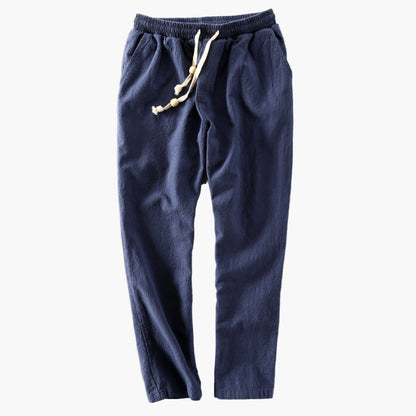 Herrenhose im japanischen urbanen Stil – Gerade, vielseitige Passform