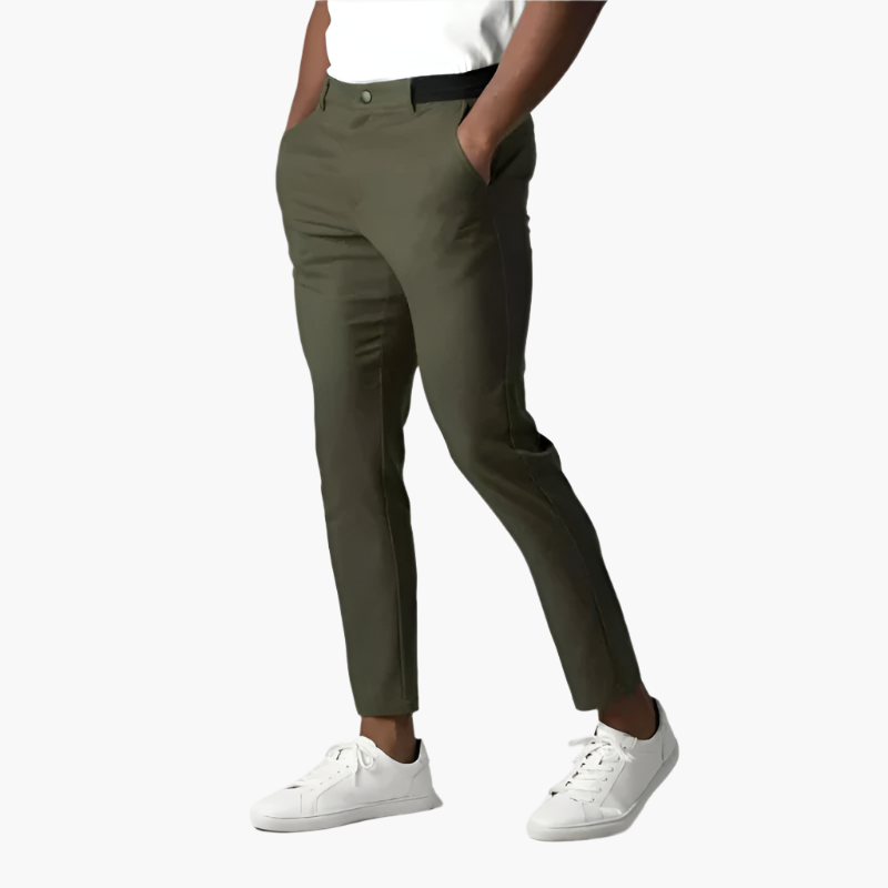 Elegante en veelzijdige herenchino met moderne pasvorm – stedelijke stijl en dagelijks comfort