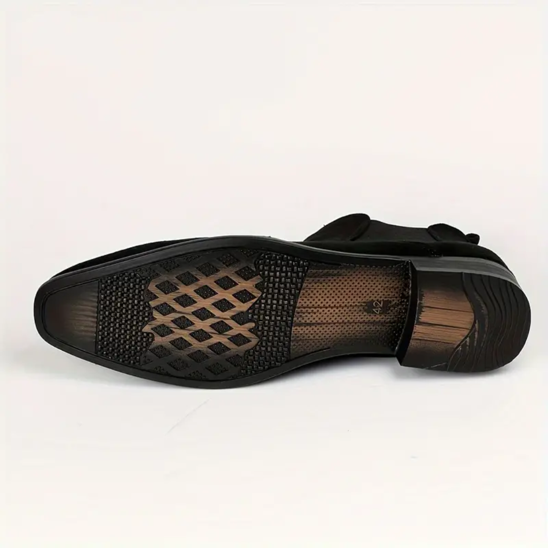 Bottes Chelsea classiques pour homme style polyvalent urbain