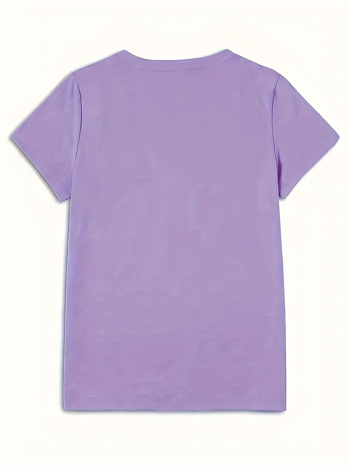 T-shirt Femme Style Décontracté à Imprimé Floral Artistique pour le Printemps et l'Été