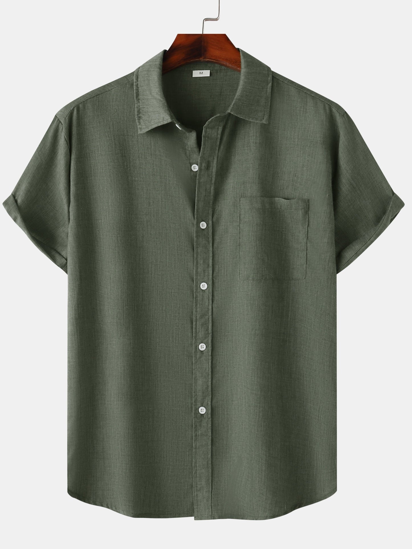 Chemise manches courtes décontractée homme style estival