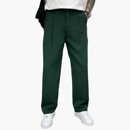 Pantalon large homme style urbain élégant – Coupe ample tendance pour look moderne