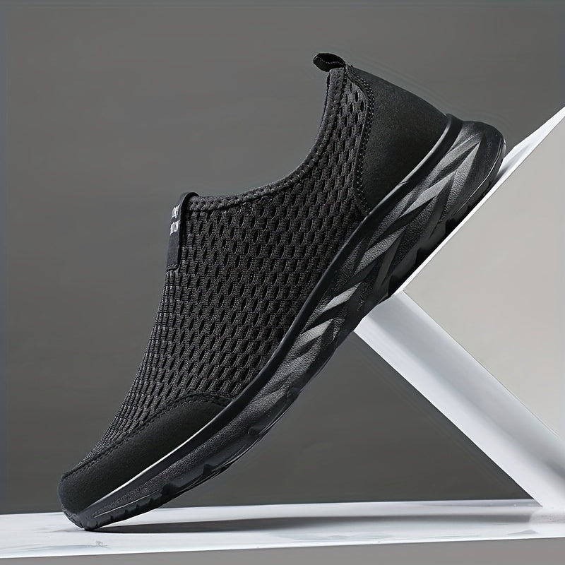 Zapatos deportivos casuales para hombre sin cordones - Estilo transpirable para caminar y entrenar
