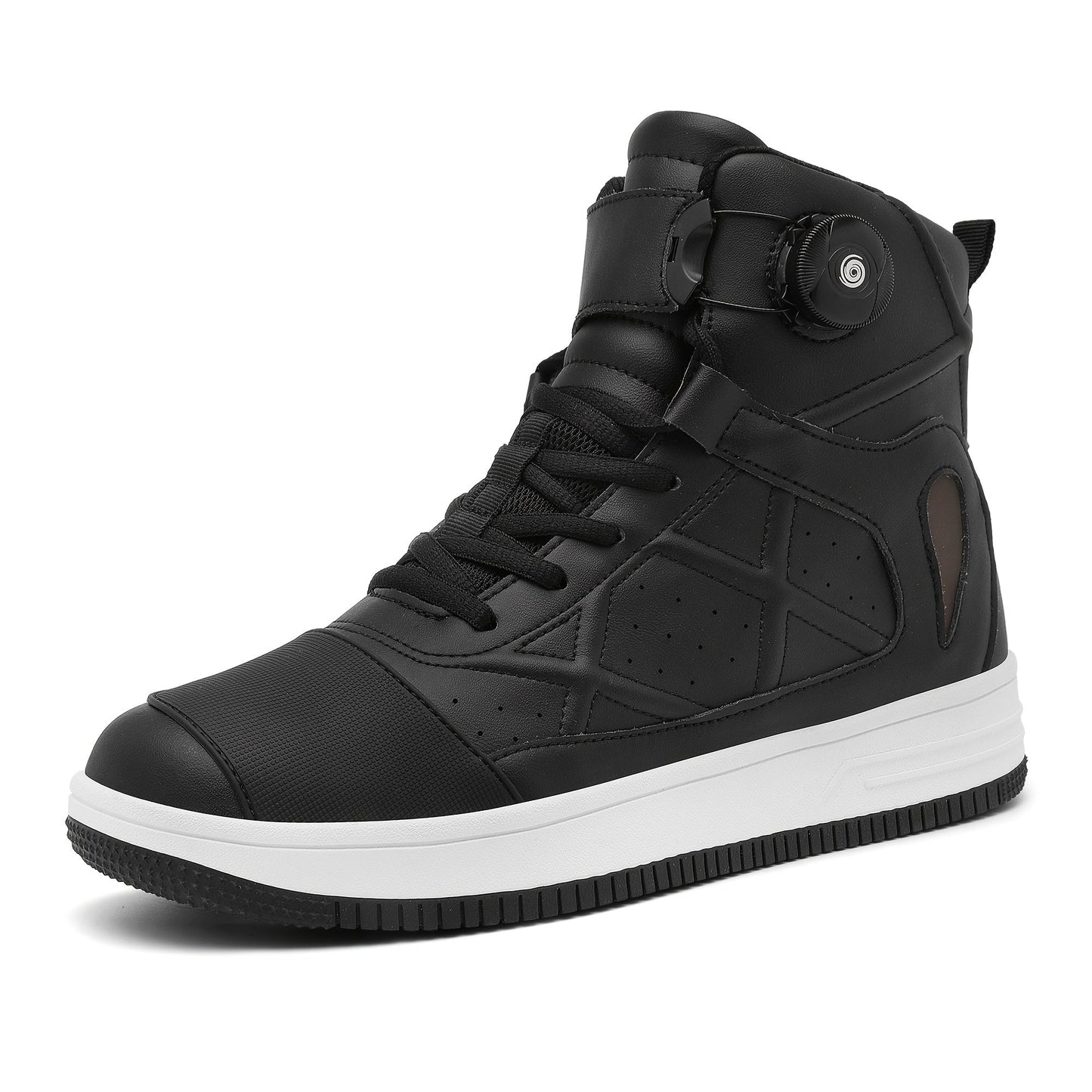 Men's High-Top Sneakers – Dial Lock System Sport Shoes