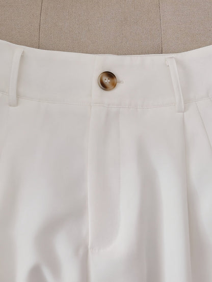 Short élégant pour femme avec ceinture – Style chic et polyvalent pour été