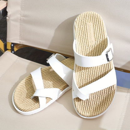 Męskie sandały na krzyżujące się paski – nowoczesny styl na lato, plażę lub relaks