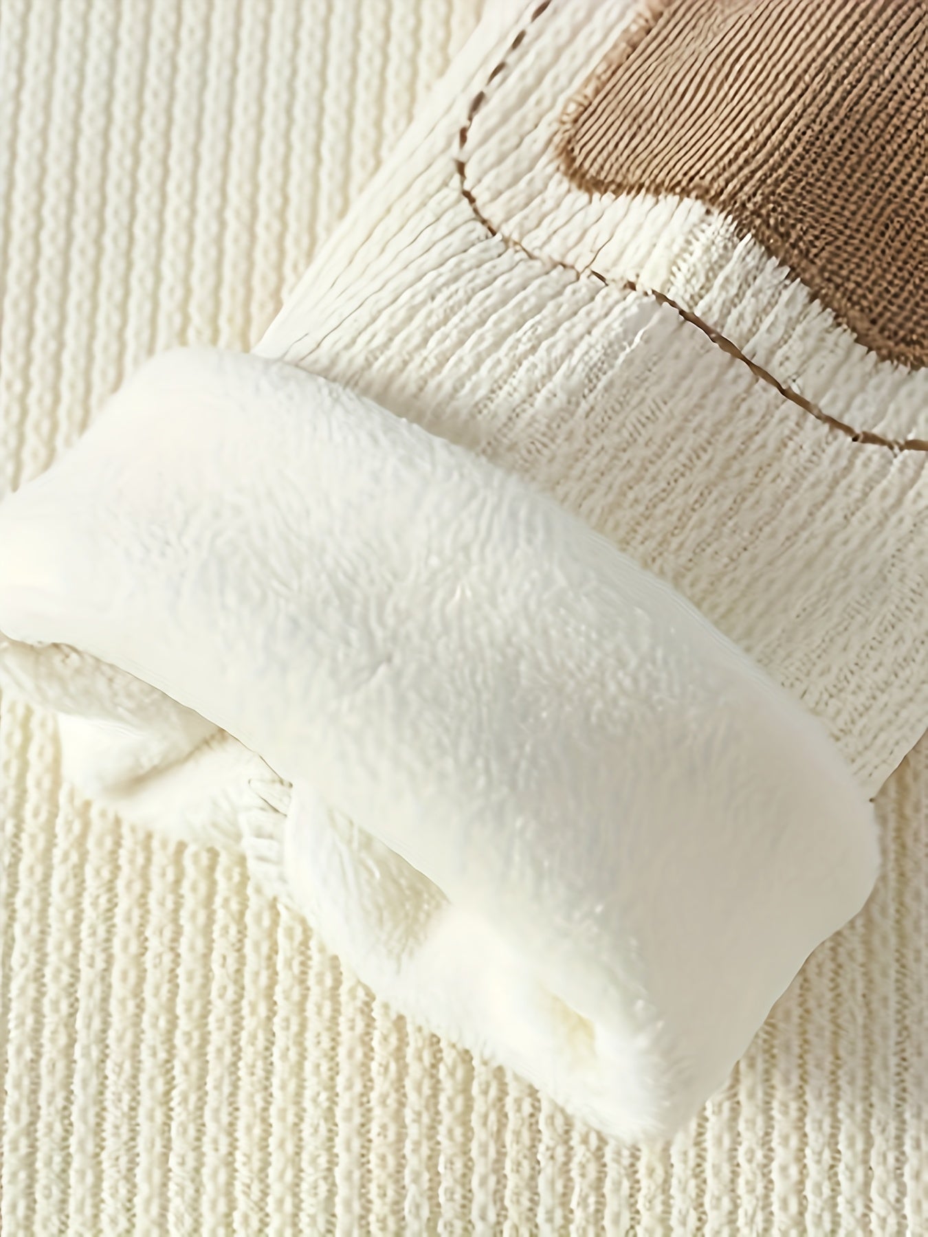 Sweat-shirt à col rond homme avec empiècements coudes côtelés