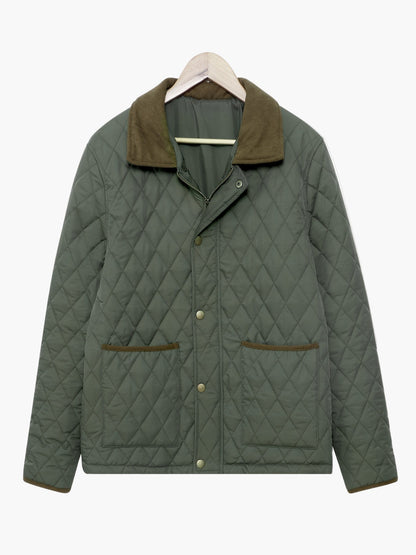 Men's casual style quilted jacket for autumn and winter