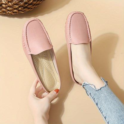 Casual mocassins dames preppy stijl voor dagelijks gebruik