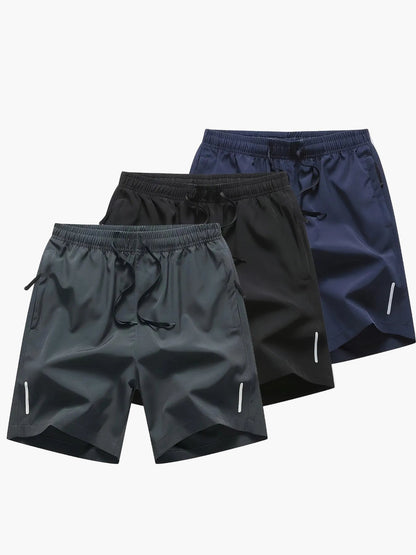 Avslappnade sportshorts för herr – modern och mångsidig stil