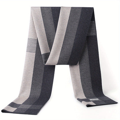 Écharpe à carreaux et motifs géométriques, style écossais, couleurs variées