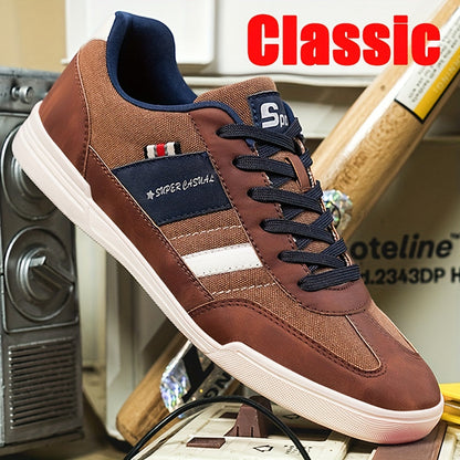 Baskets Homme Style Vintage Décontracté pour Usage Quotidien et Loisirs - Super Casual