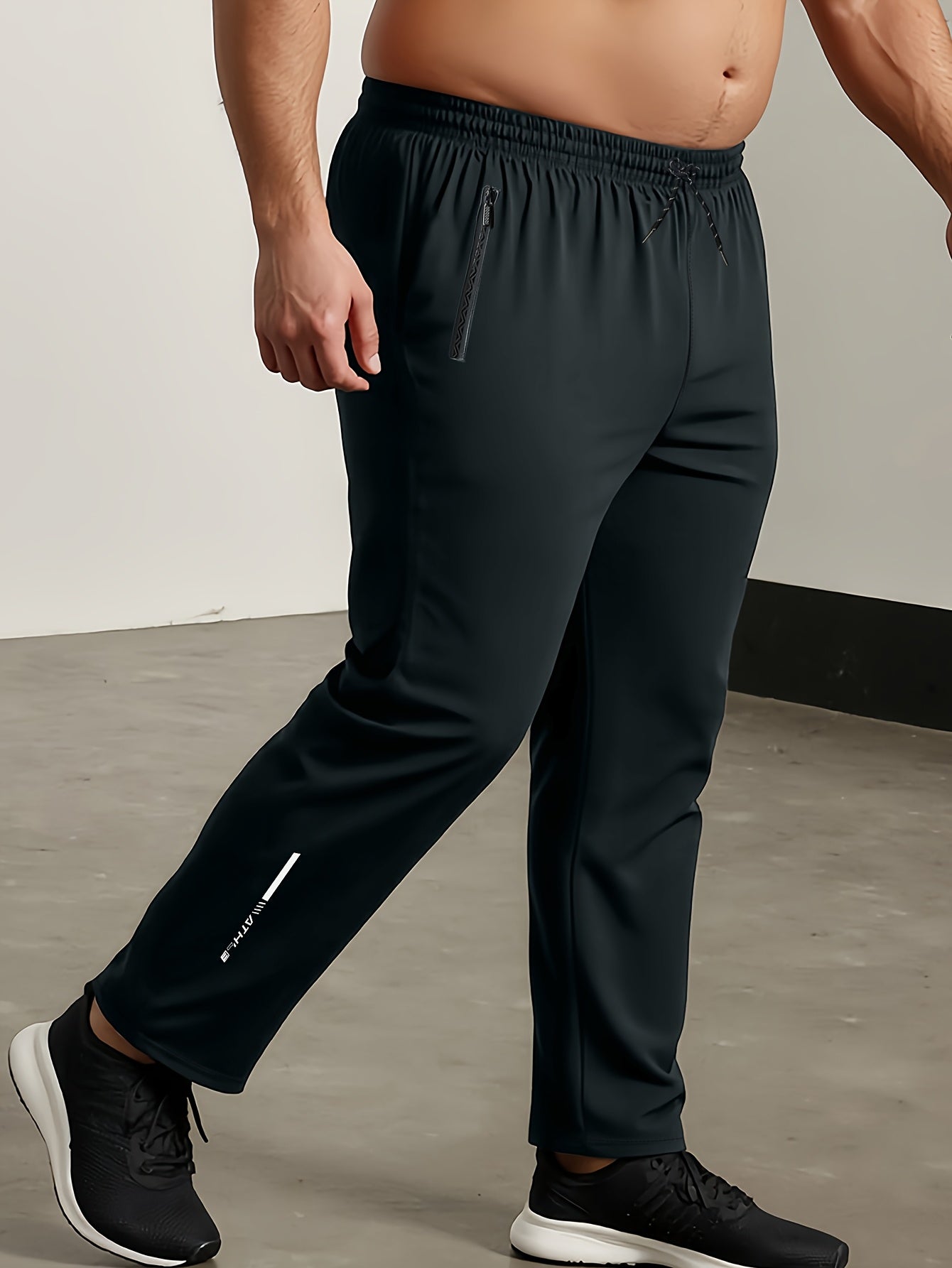 Lässige Jogginghose für Herren in großen Größen, sportlicher Stil  