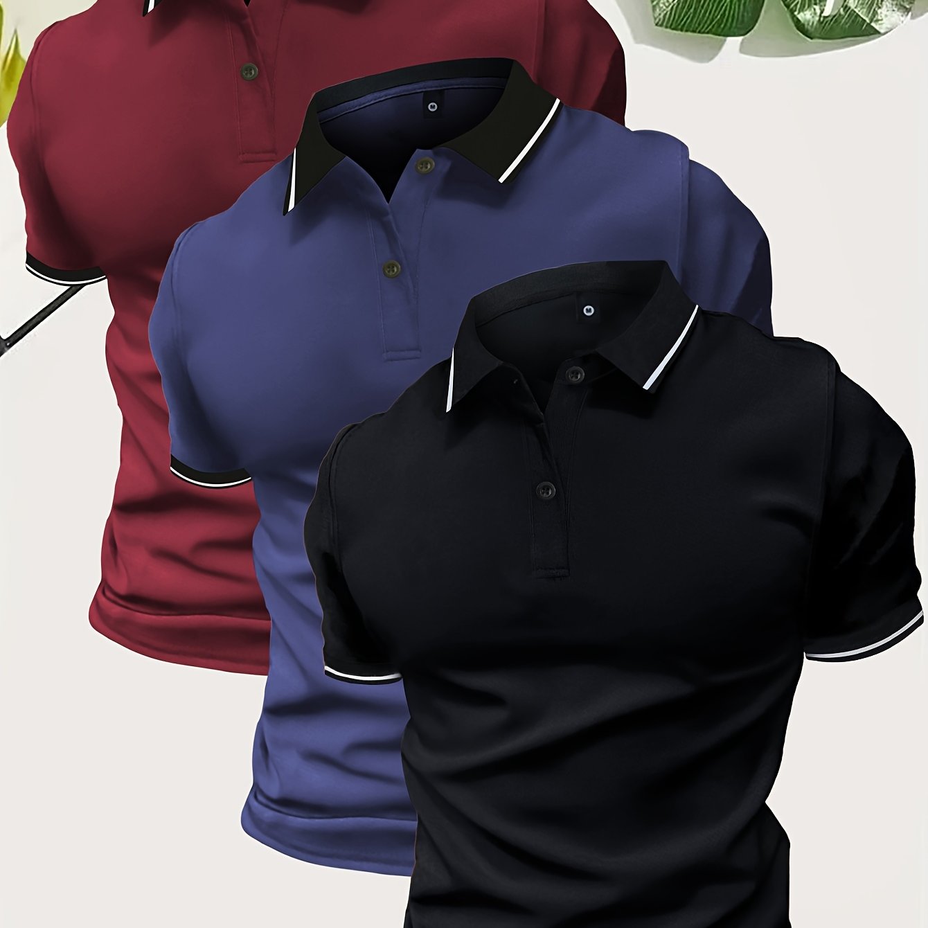 Polo casual pour homme style urbain – Élégance décontractée pour sorties et loisirs