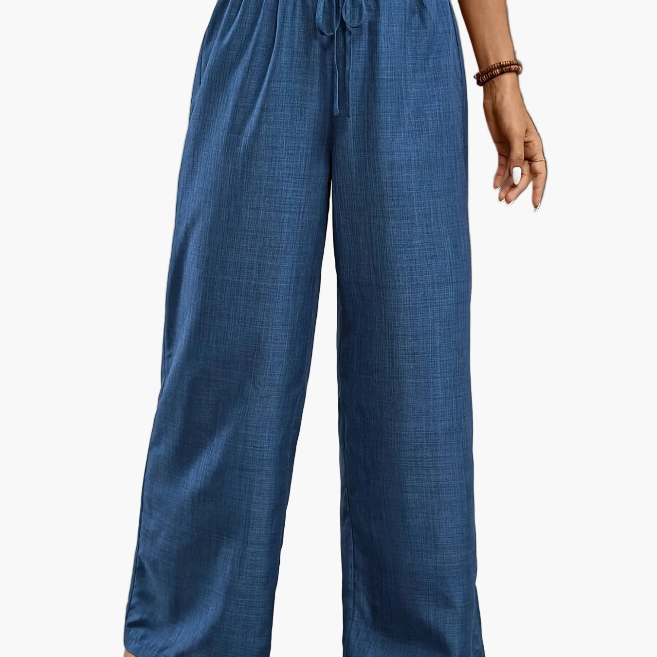 Pantalón ancho para mujer estilo casual elegante para salidas y ocio