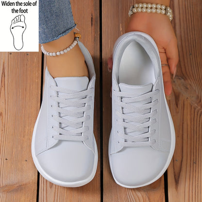Baskets décontractées pour femme style urbain à lacets – Chaussures polyvalentes confortables pour tous les jours