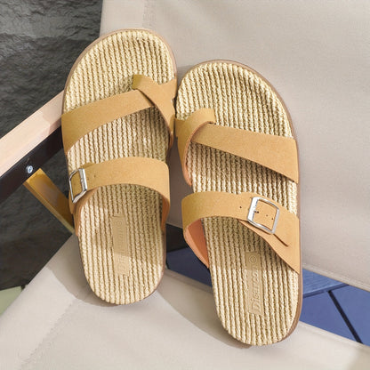 Męskie sandały na krzyżujące się paski – nowoczesny styl na lato, plażę lub relaks