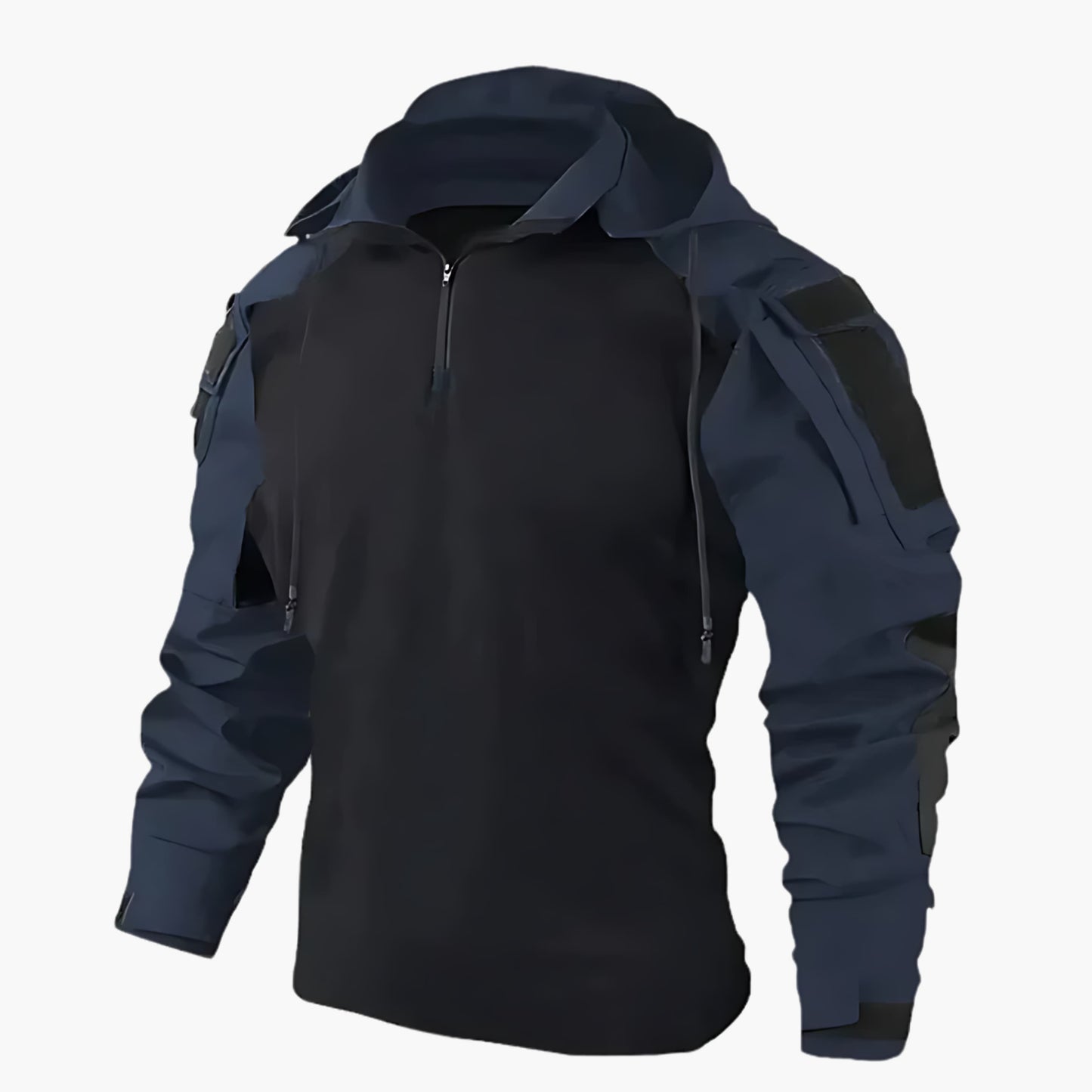 Chaqueta táctica para hombre estilo militar al aire libre versátil - Protección impermeable y cortavientos