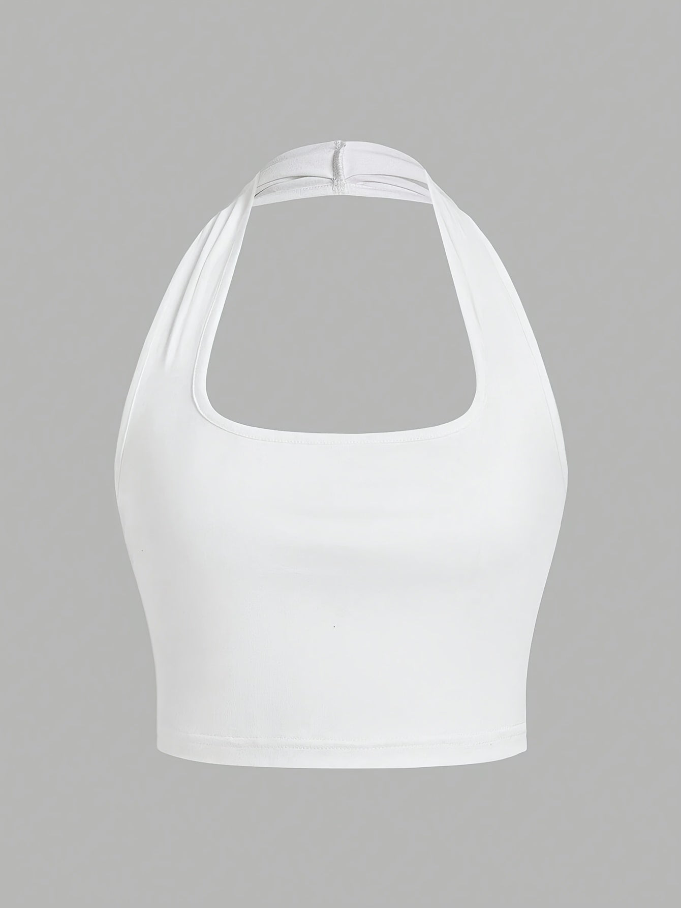 Dames top met open rug - Casual stijl met halternek voor de zomer