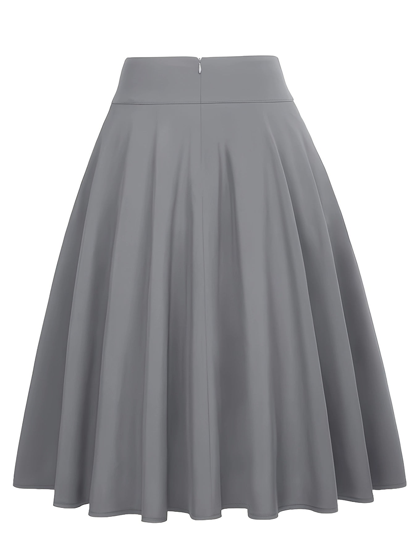 Falda skater para mujer elegante de talle alto con cinturón anudado – Estilo sofisticado para todas las ocasiones