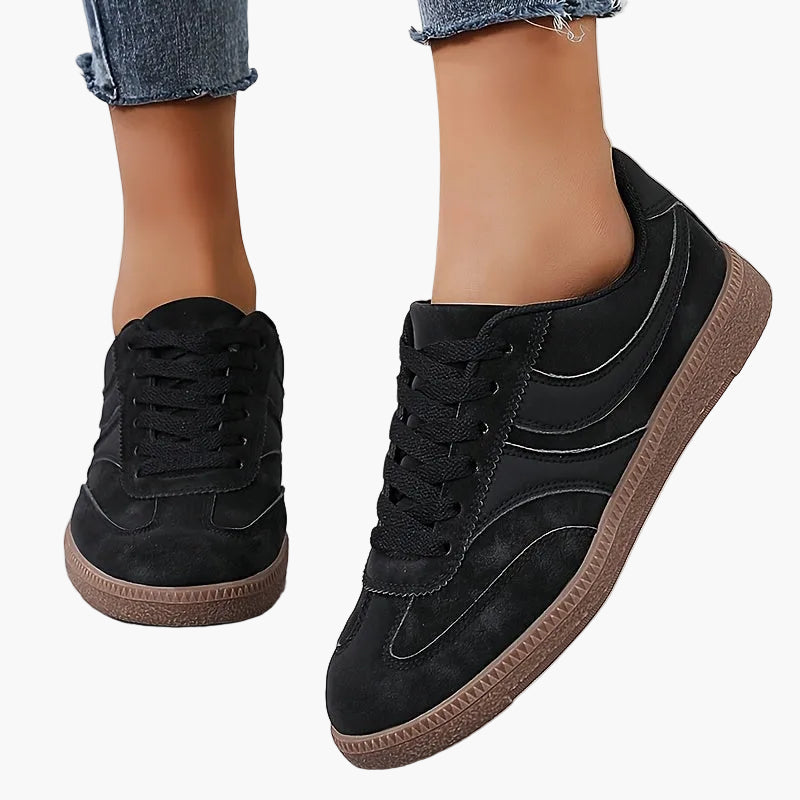 Baskets décontractées vintage pour femme, style urbain polyvalent