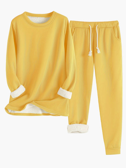 Pyjama Femme Ensemble Deux Pièces Style Décontracté Pour Détente et Maison