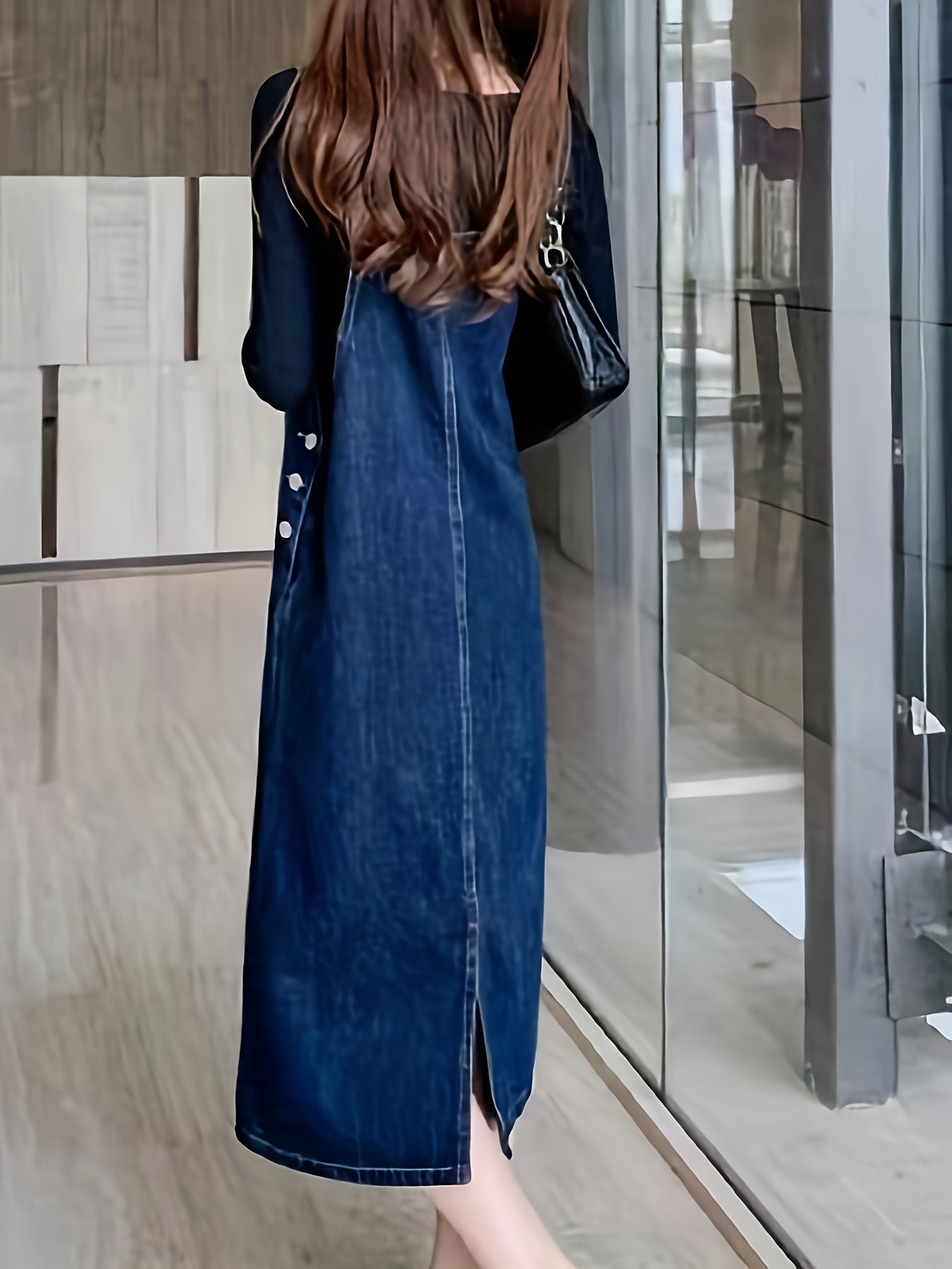 Casual overall dress for women, modern style for daily wear