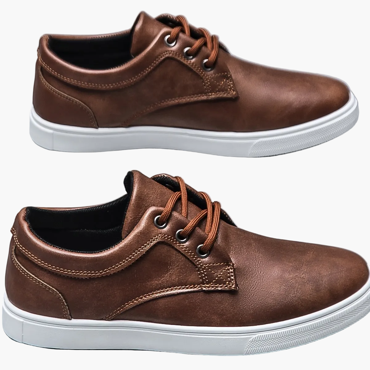 Chaussures décontractées homme style urbain à lacets pour usage quotidien