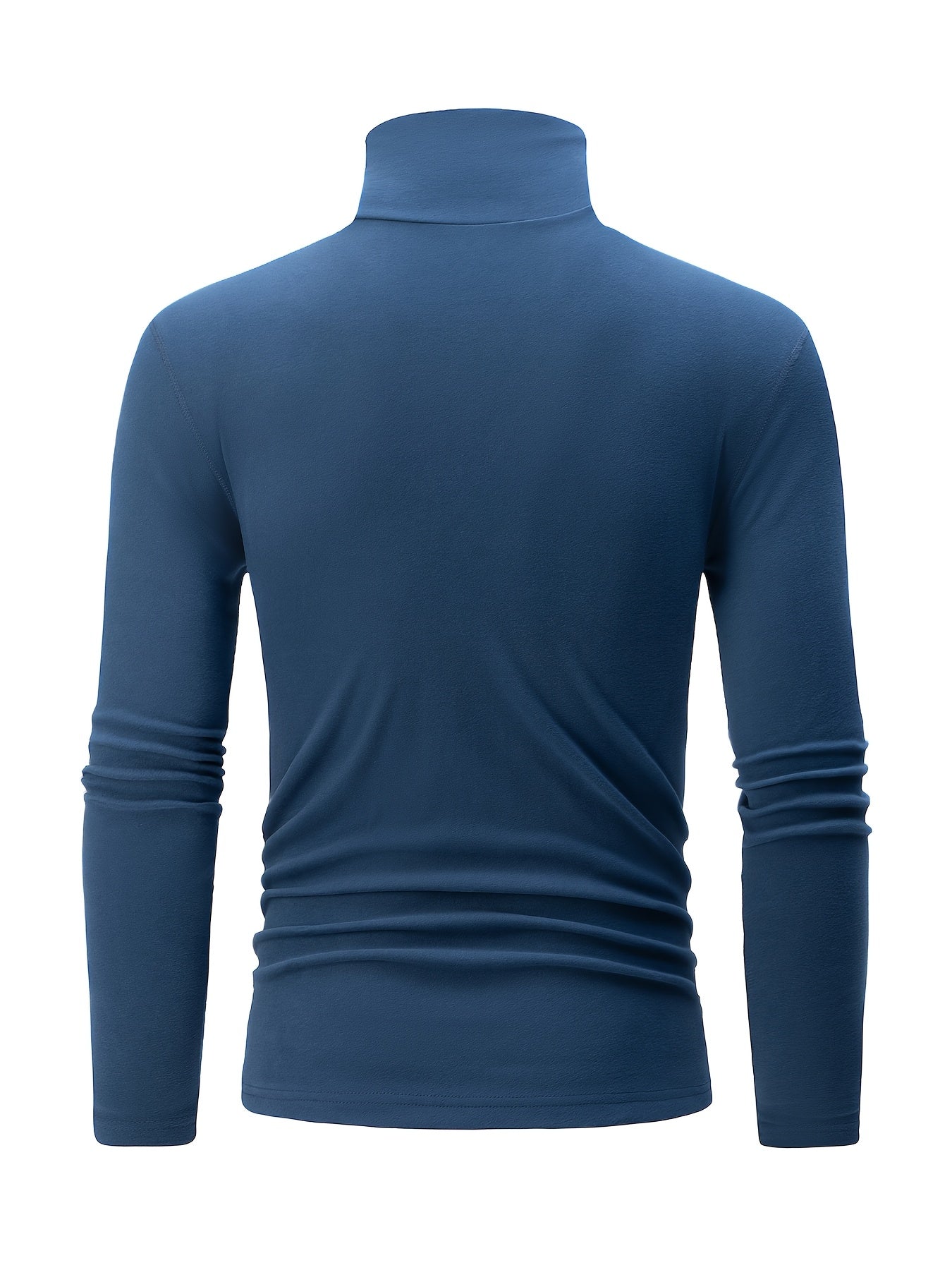 Lot de 4 Pulls Col Roulé Homme Manches Longues Couleurs Assorties
