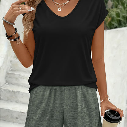 Mono corto casual para mujer estilo veraniego para ocio y uso diario
