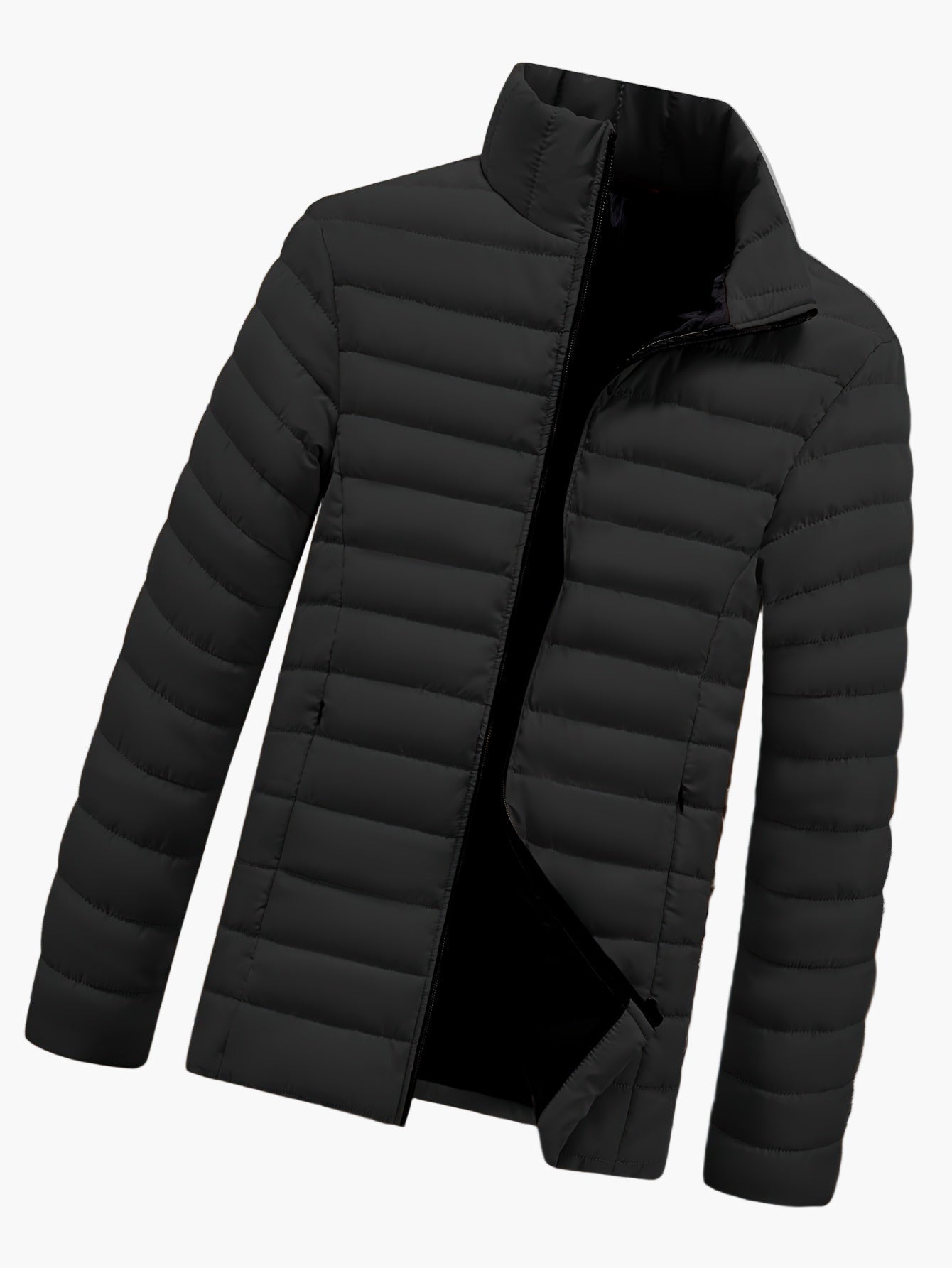 Men's quilted jacket casual style for winter and mid-season