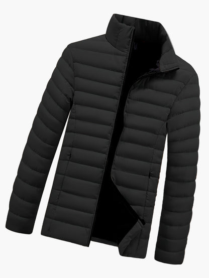 Men's quilted jacket casual style for winter and mid-season