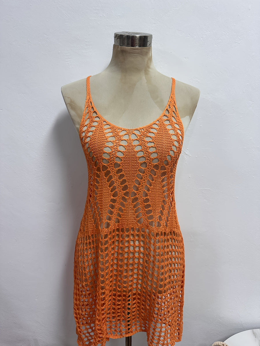 Robe de Plage Femme Élégante Style Crochet – Tunique de Bain Été Chic