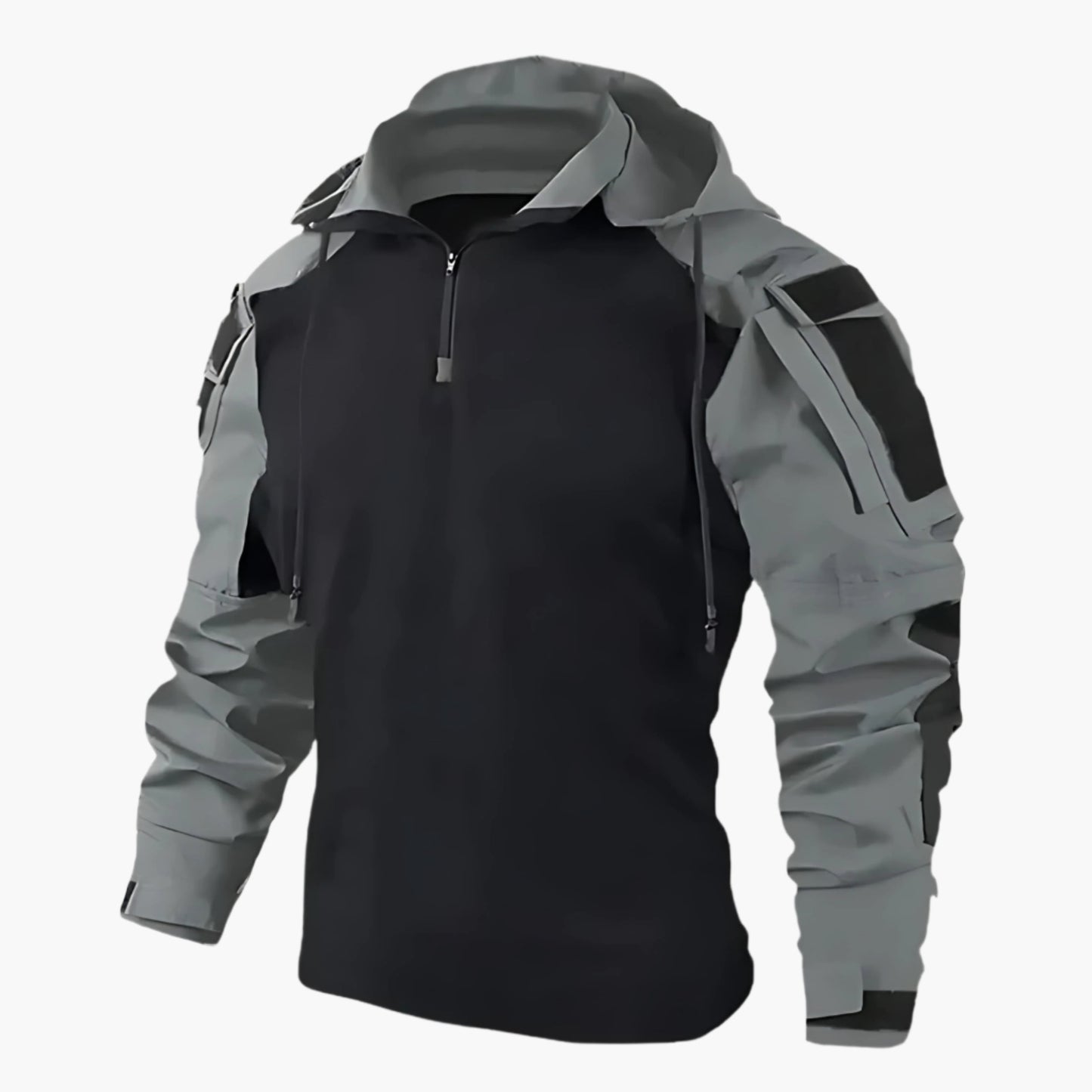 Chaqueta táctica para hombre estilo militar al aire libre versátil - Protección impermeable y cortavientos